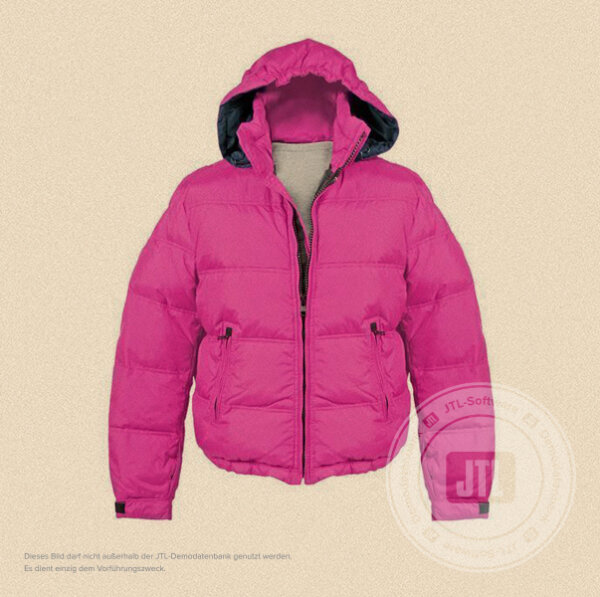 Damen-Skijacke Pink XL