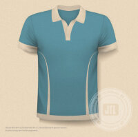 Fußballtrikot mit eigenem Logo Blau XL Herren