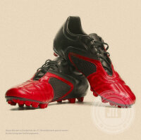 Fußballschuhe, rot 40
