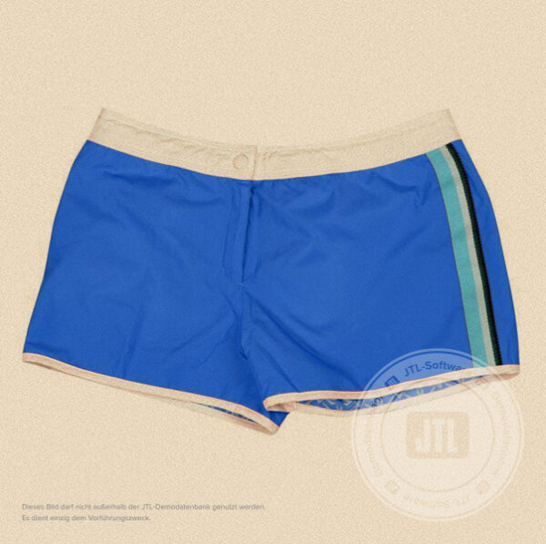 Damen-Sporthose, kurz Blau L