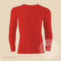 Herren-Langarmshirt, Rot S