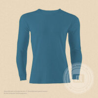 Herren-Langarmshirt, Blau S