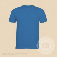 Herren-T-Shirt Blau L