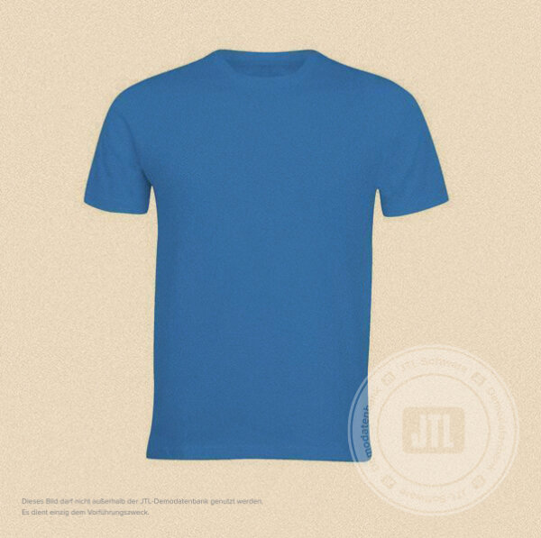 Herren-T-Shirt Blau M